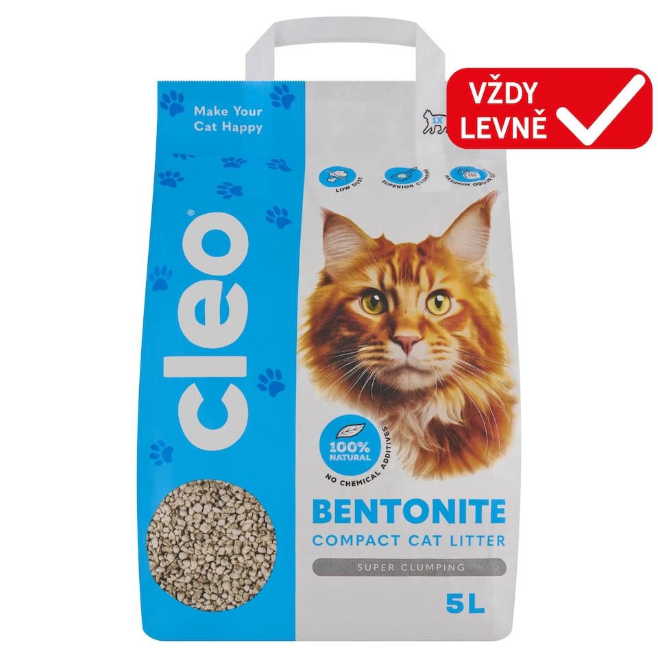 Cleo Cat Litter Compact Neutral 5L