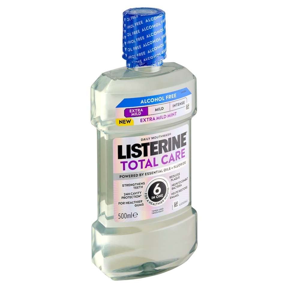 image 1 of Listerine Total Care Extra Mild Mouthwash 500ml