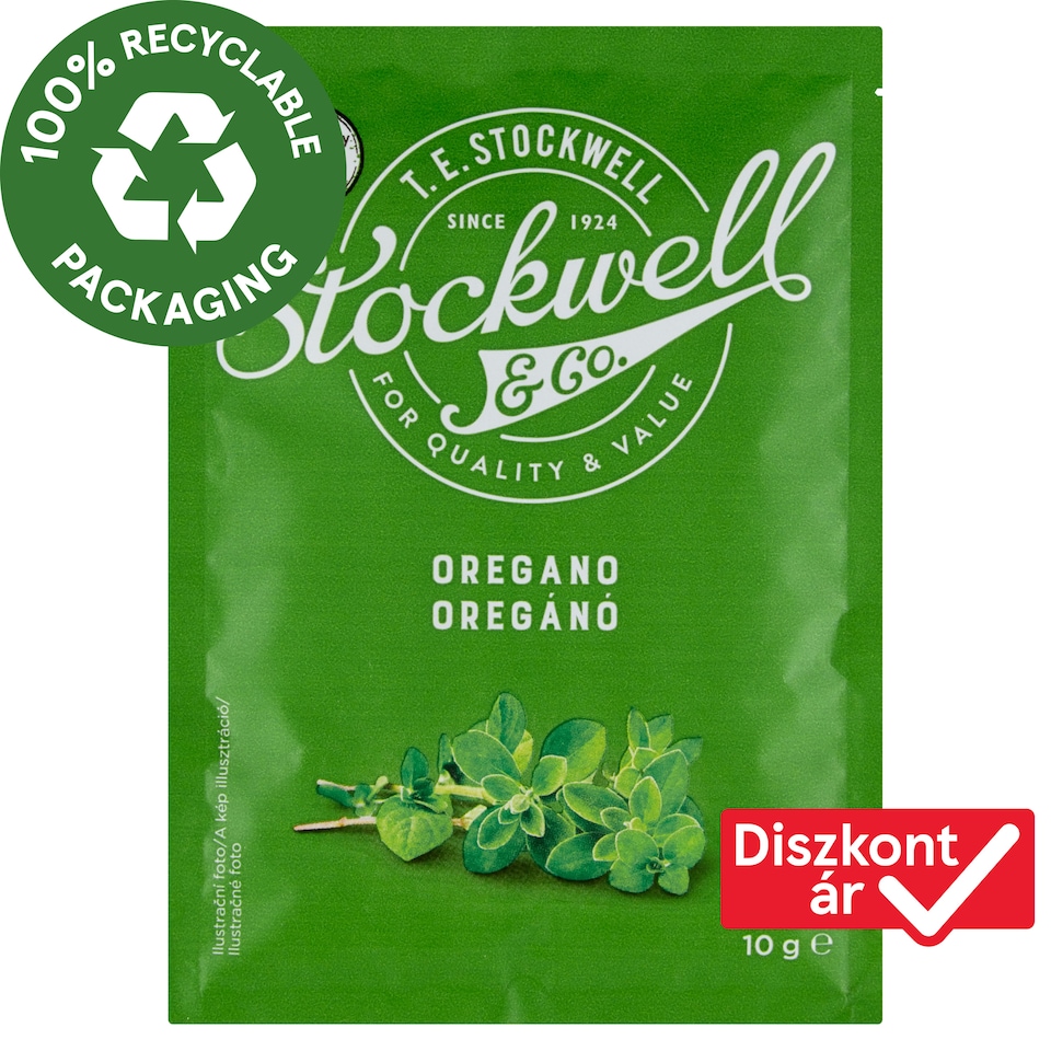 Stockwell & Co. Dried, Crumbled Oregano 10 g