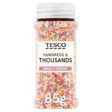 Tesco Hundreds & Thousands Sprinkles 85g