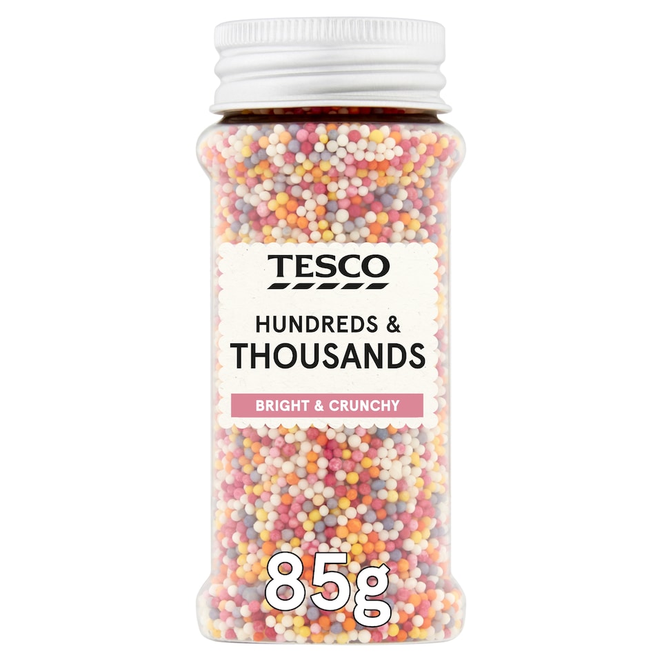Tesco Hundreds & Thousands Sprinkles 85g