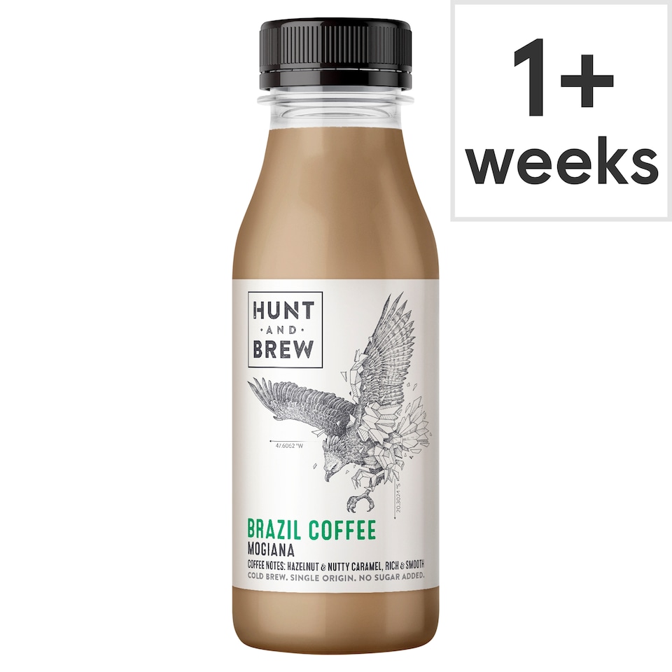 Hunt and Brew Mogiana Brazil Coffee 330ml