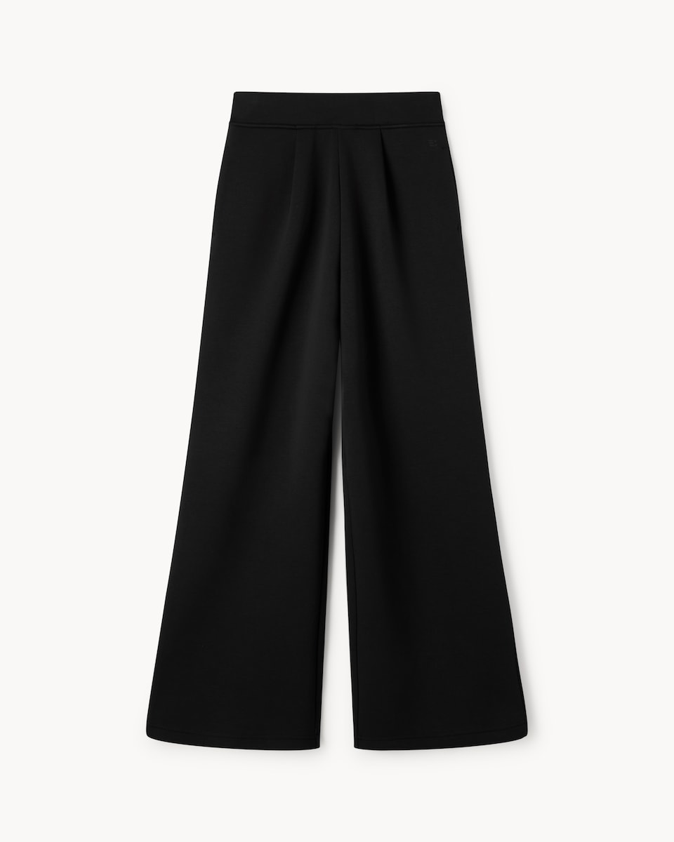 F&F Active AFTERCLASS Scuba Wide Leg Joggers in Black