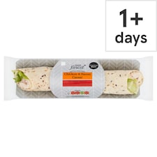 Tesco Finest Bistro Inspired Chicken & Bacon Caesar Wrap