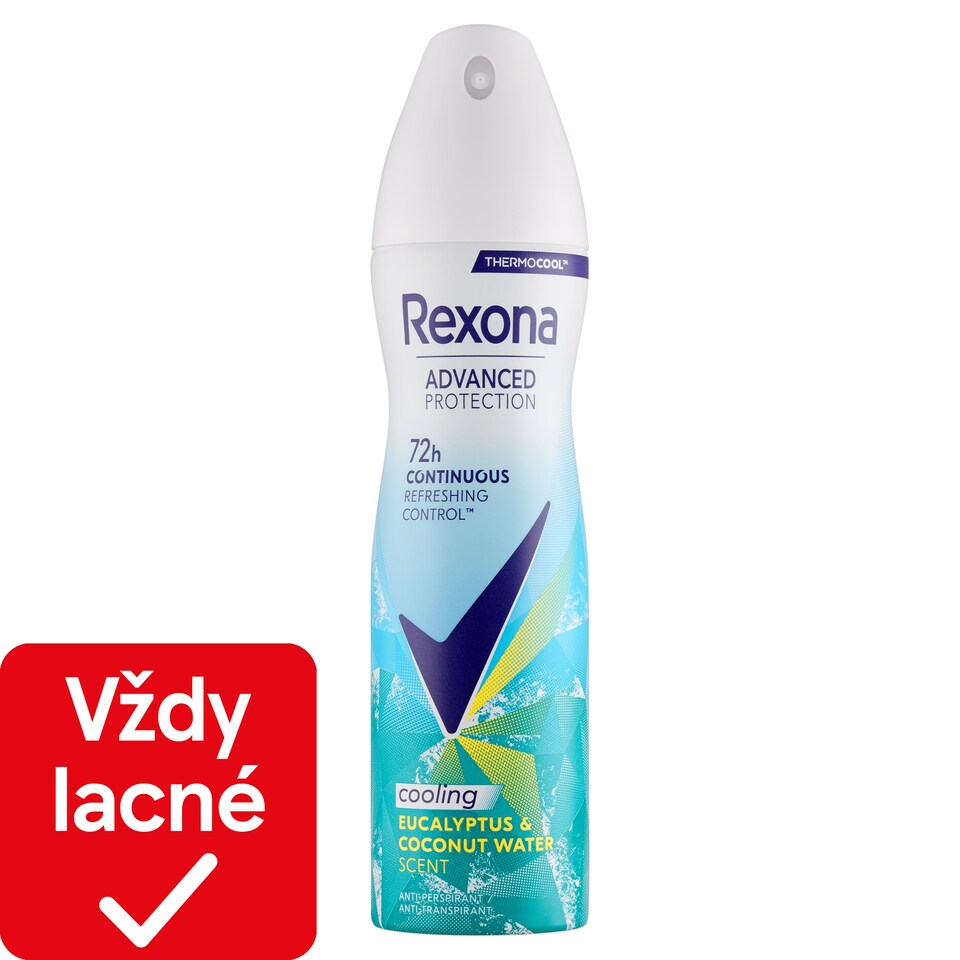 obrázok 1 z Rexona Advanced Protection Aloe Vera & Eucalyptus antiperspirant sprej s chladivým efektom 150 ml