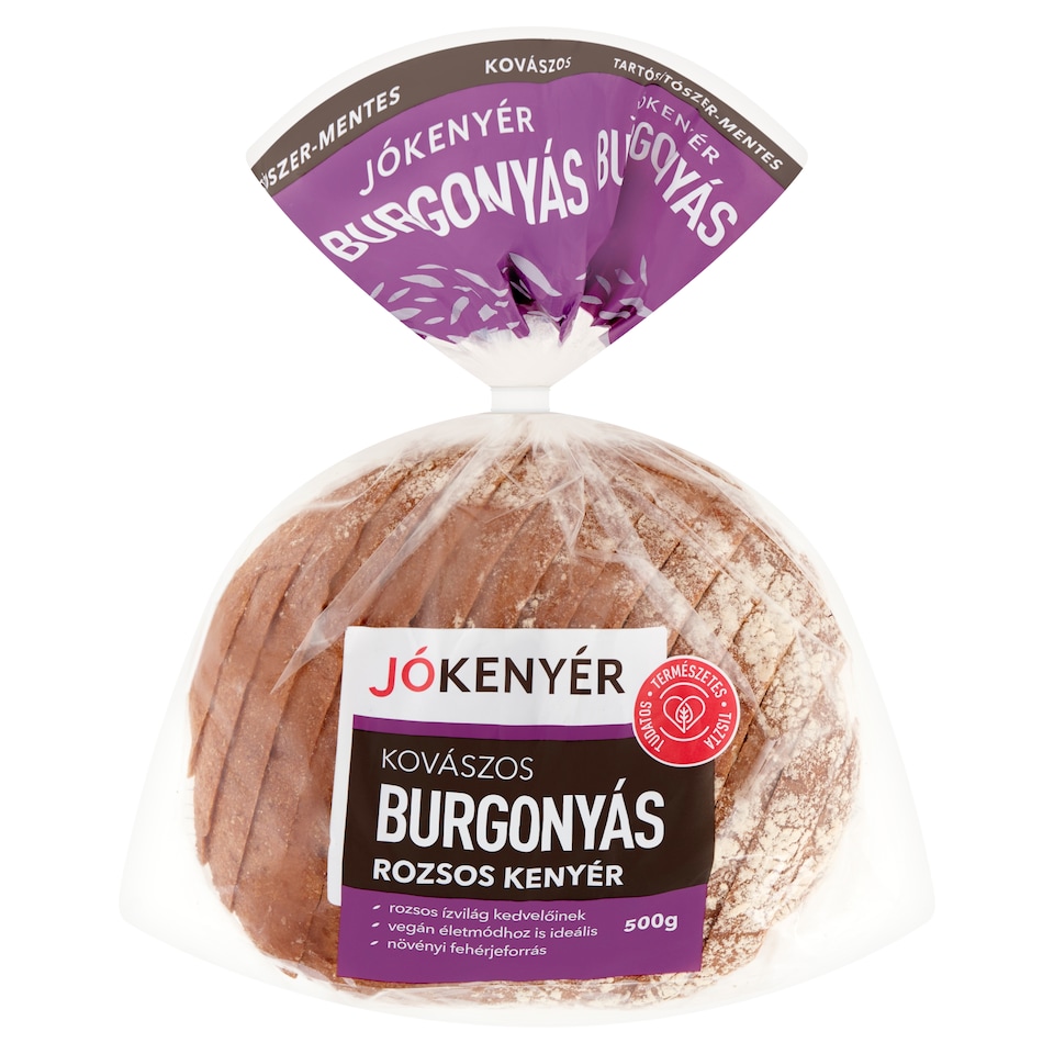Jókenyér Sourdough Rye Bread with Potato 500 g