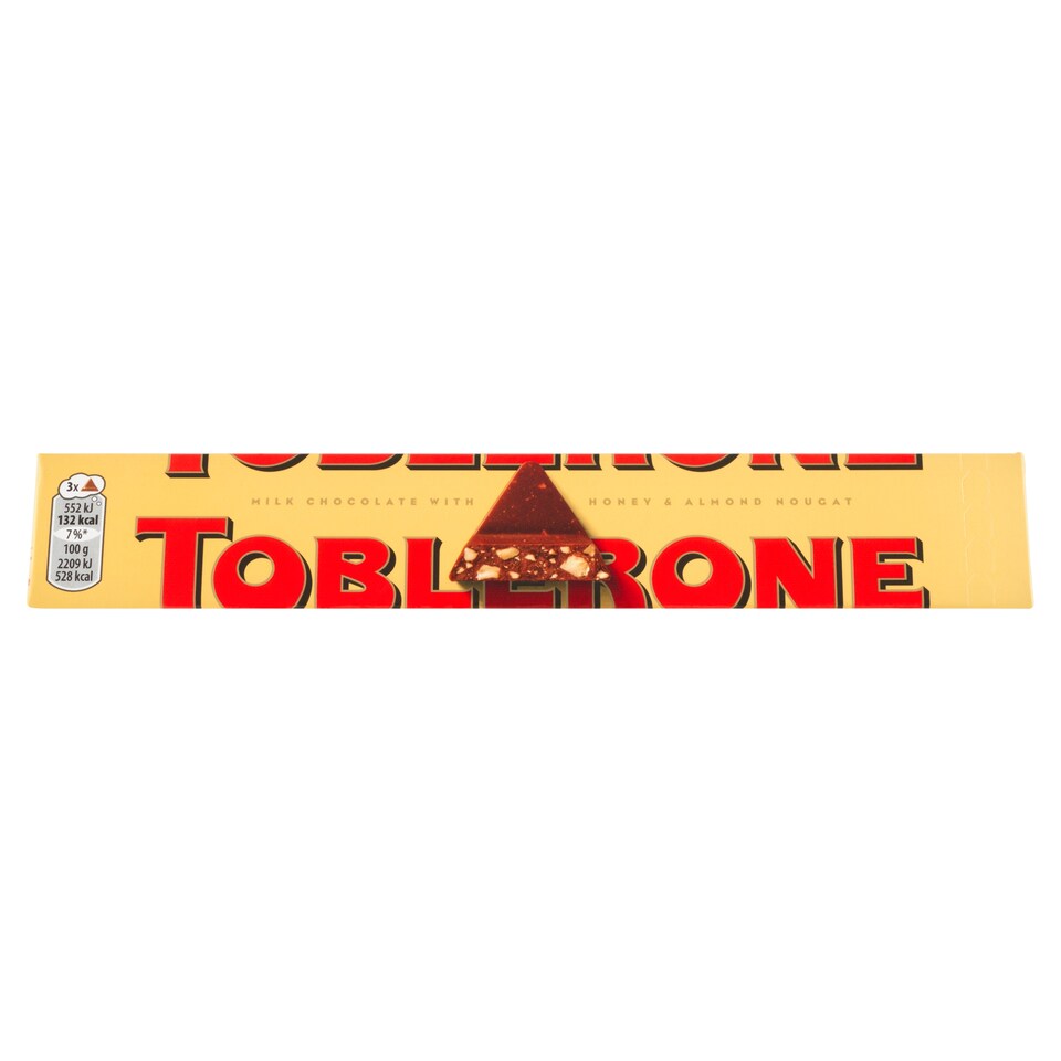 Obrázek 1 pro produkt Toblerone Mléčná čokoláda s medovo-mandlovým nugátem 100g