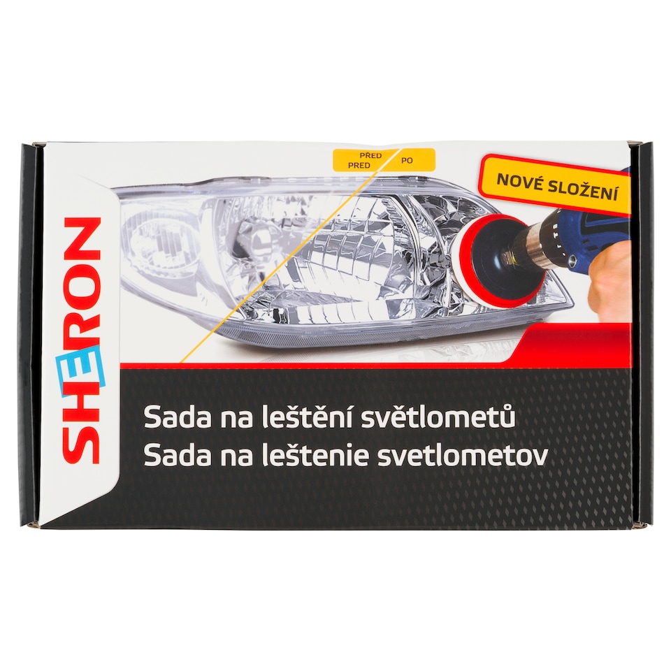 Sheron Sada na leštenie svetlometov