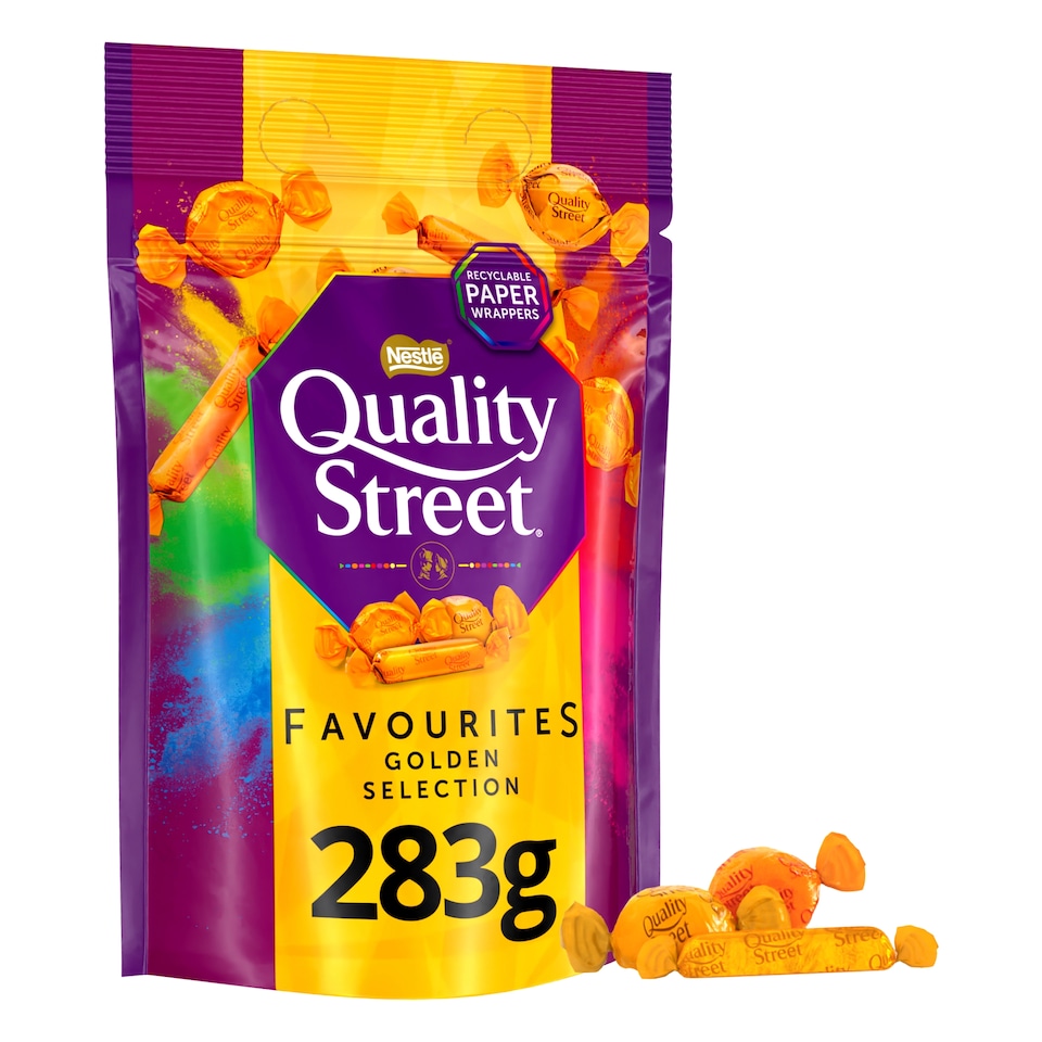 QUALITY STREET Gold Pouch 283g