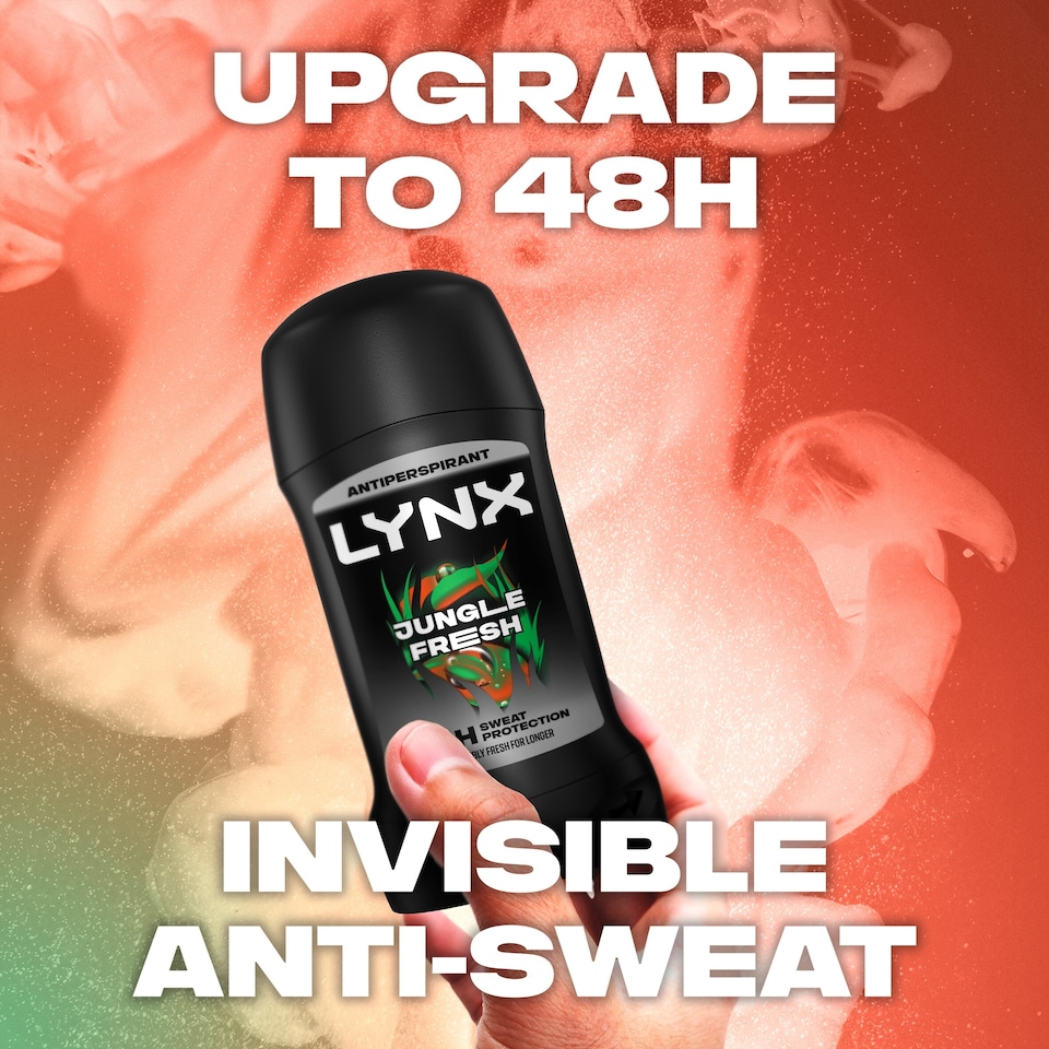 image 1 of Lynx Men Antiperspirant Deodorant Stick Jungle Fresh 50ml