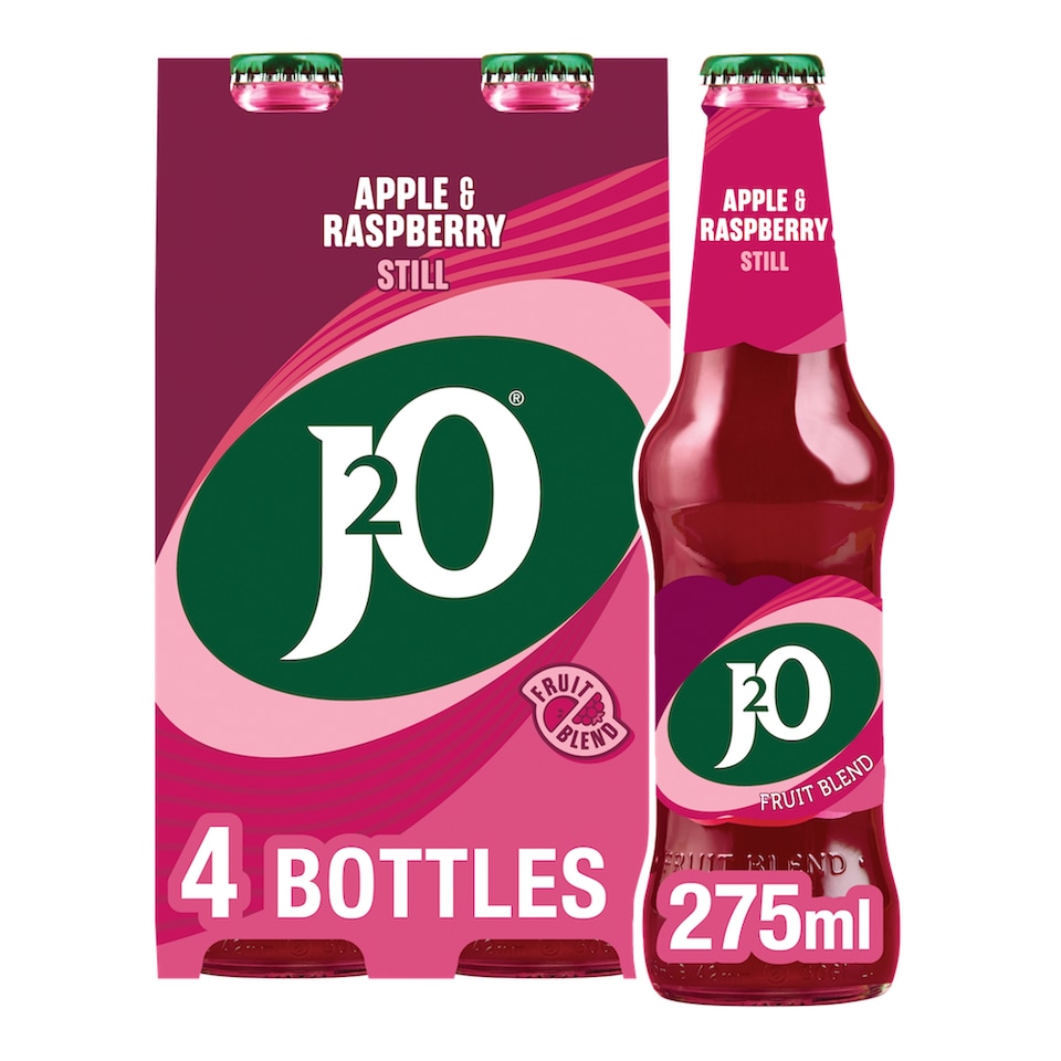 image 1 of J2O Apple & Raspberry 4x275ml