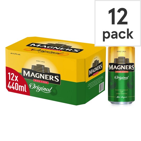 Magners Original Cider 12X440ml Tesco Groceries