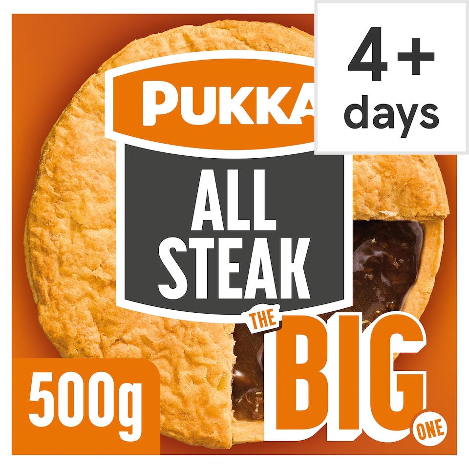 Pukka The Big One All Steak Pie