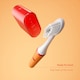 image 5 of Ordo Sonic Edge Rechargeable Toothbrush - Peach Sunrise