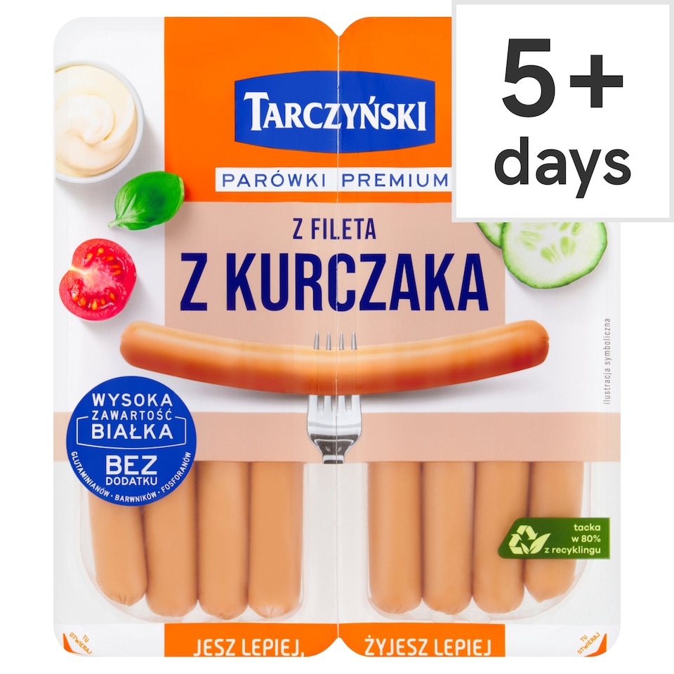 image 1 of Tarczynski Chicken Hot Dogs 180G