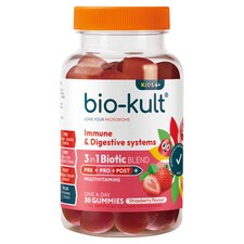 Bio-Kult 3 in1 Biotic Blend Kids Gummies Strawberry 30 x 3.5g