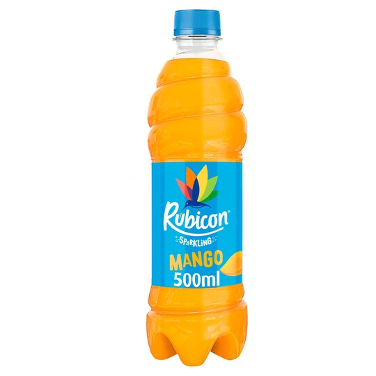 Rubicon Sparkling Mango Juice Drink 500Ml Tesco Groceries