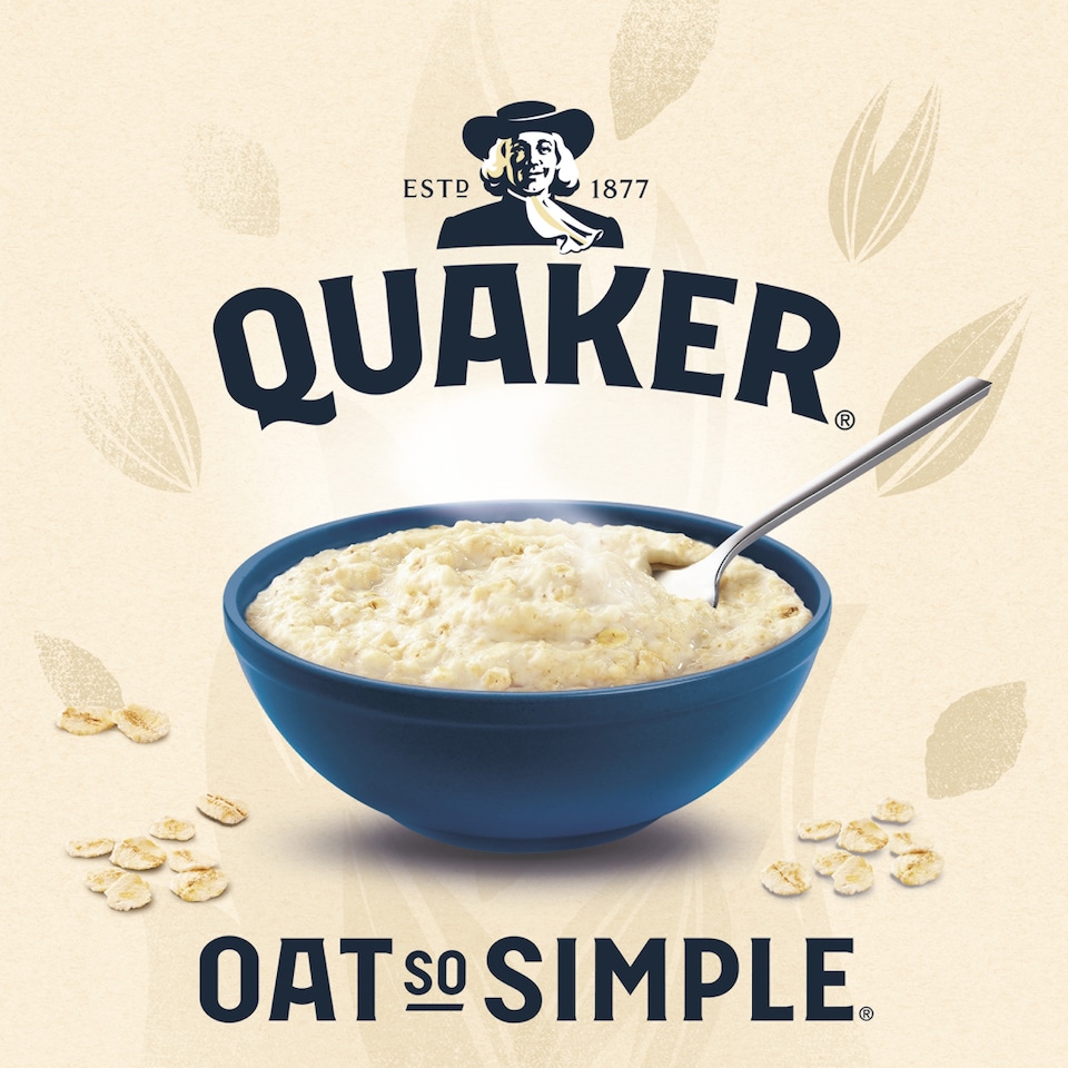 image 1 of Quaker Oat So Simple Golden Syrup Porridge Sachets 20x36g