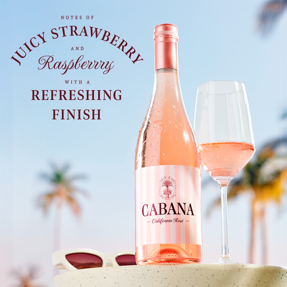 image 1 of Cabana California Rose wine 750ml