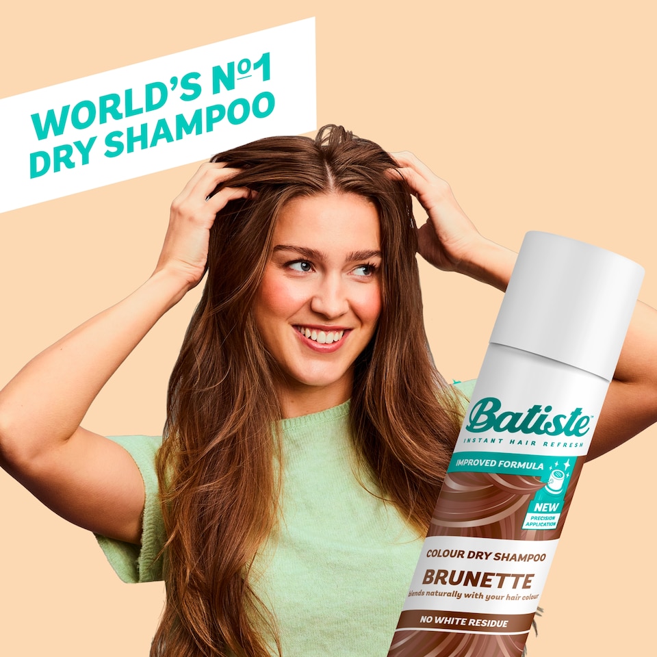 image 1 of Batiste Dry Shampoo Medium And Brunette 200Ml