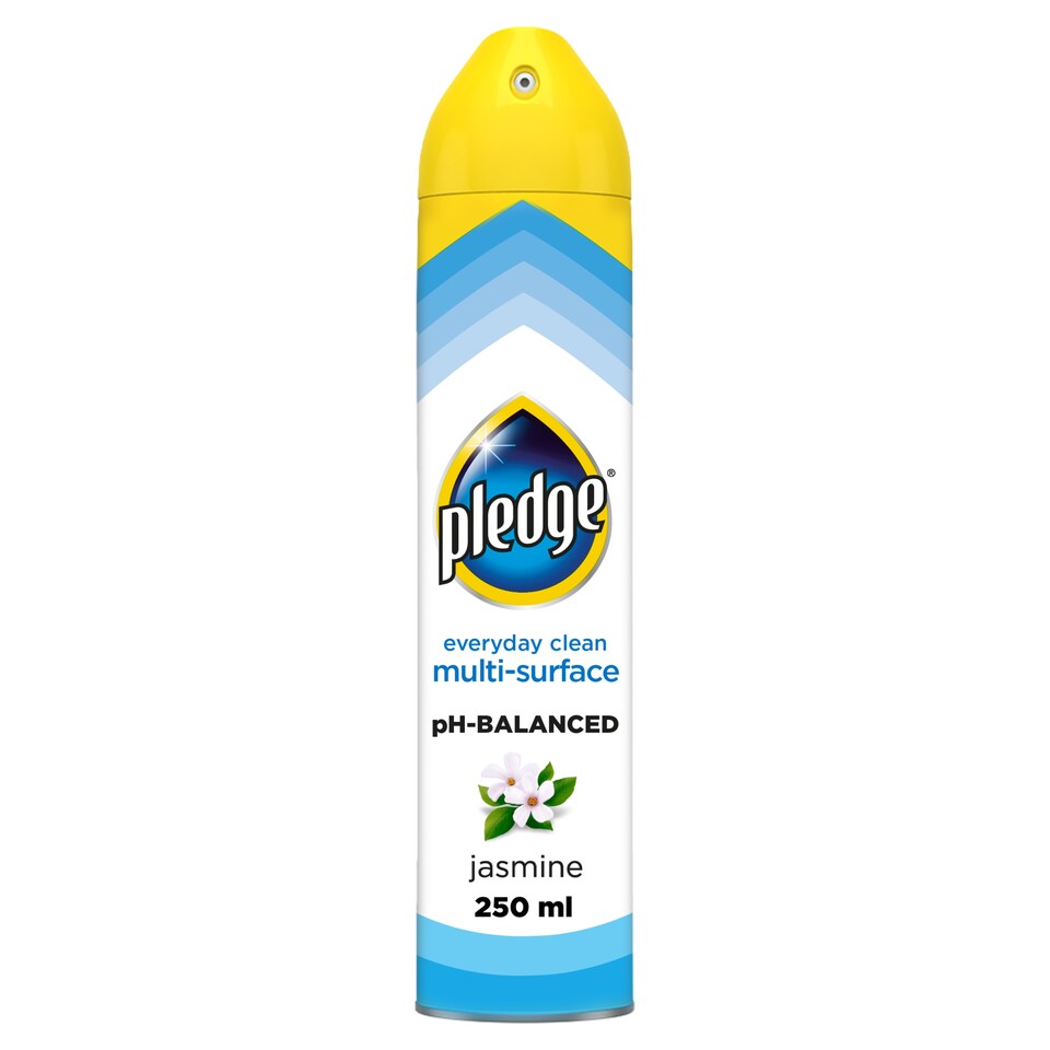 image 1 of Pledge Multi-Surface Cleaning Aerosol Jasmine 250ml