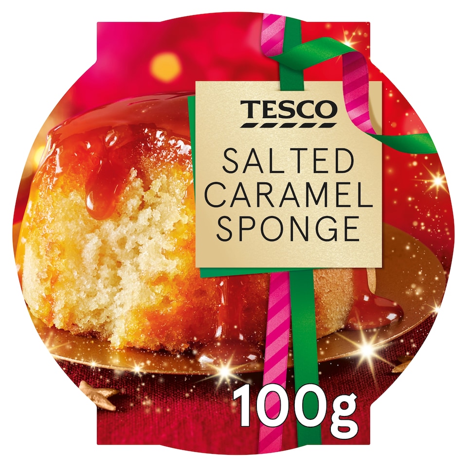Tesco Salted Caramel Sponge Pudding 100G