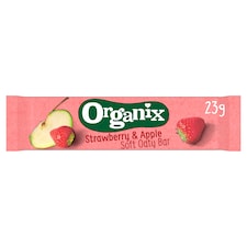 ORGANIX Strawberry & Apple Oaty Bar 23g