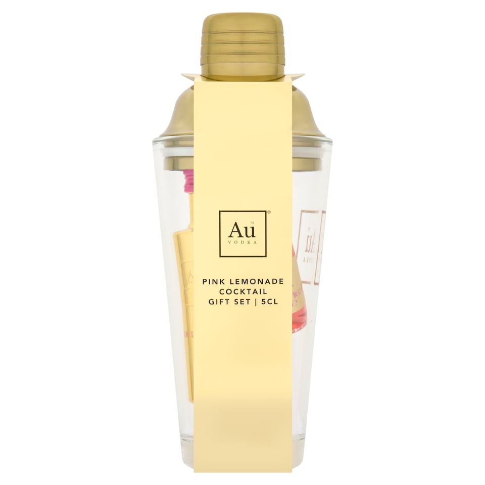 Au VODKA Pink Lemonade COCKTAIL GIFTSET