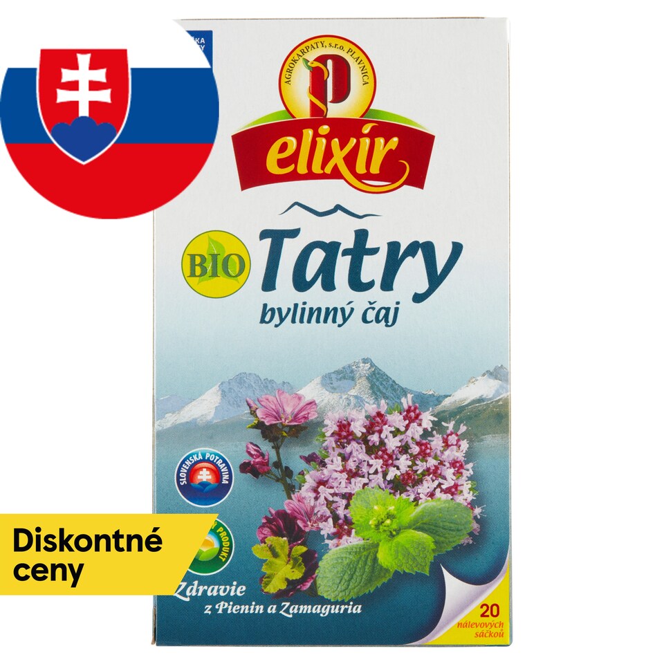 obrázok 1 z Elixír Bio Tatry bylinný čaj 20 x 1,5 g