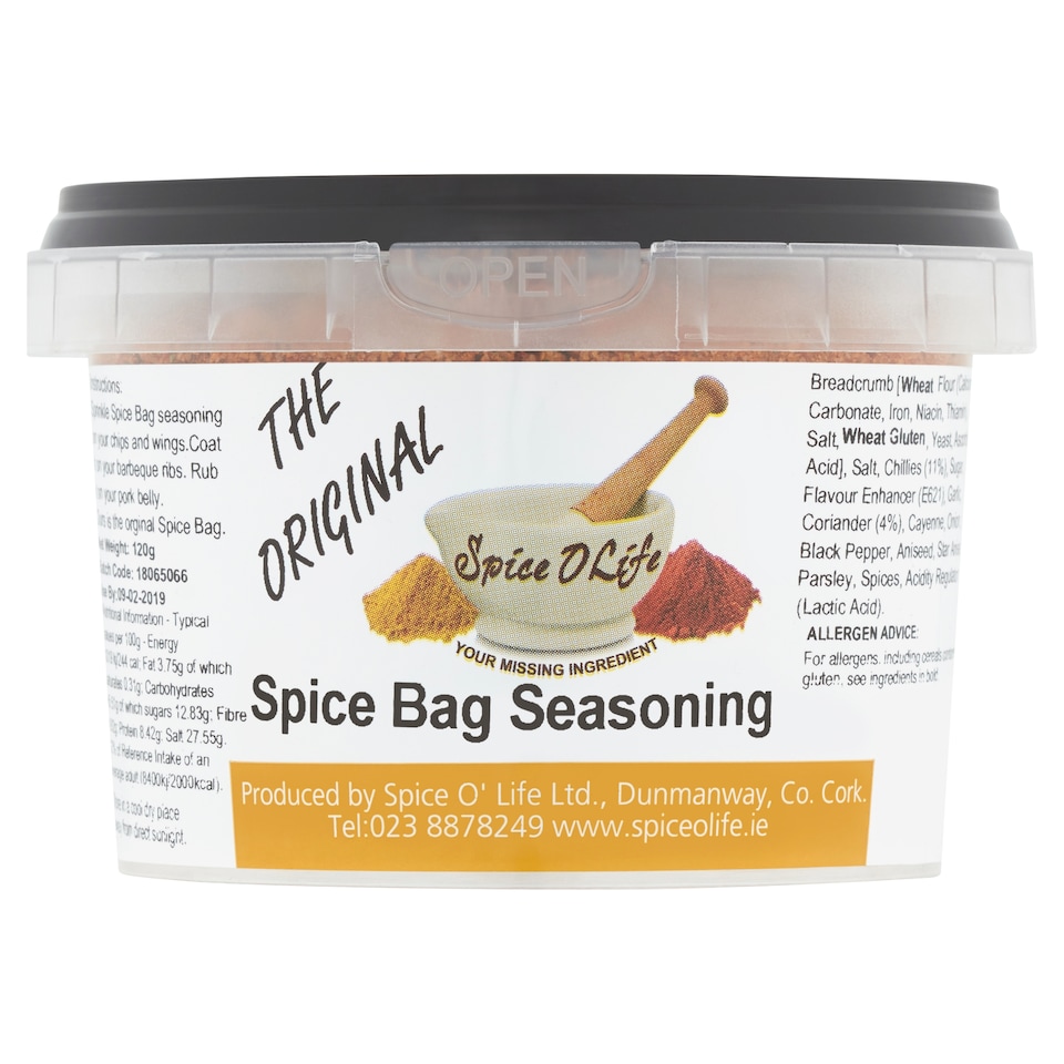 Spice O'life Bag Seasoning Mix 120G