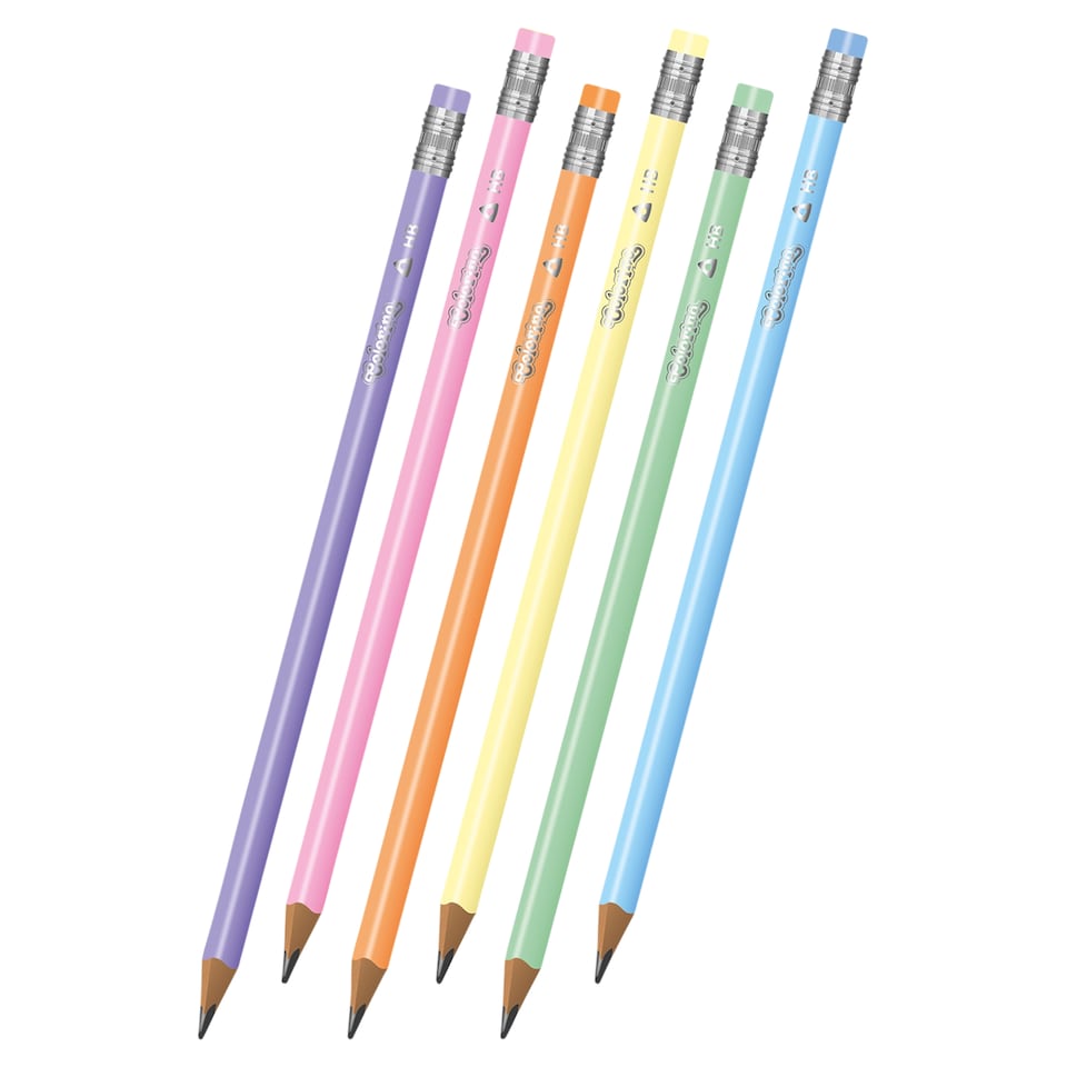 obrázok 1 z Colorino Pastel Grafitová ceruzka s gumou