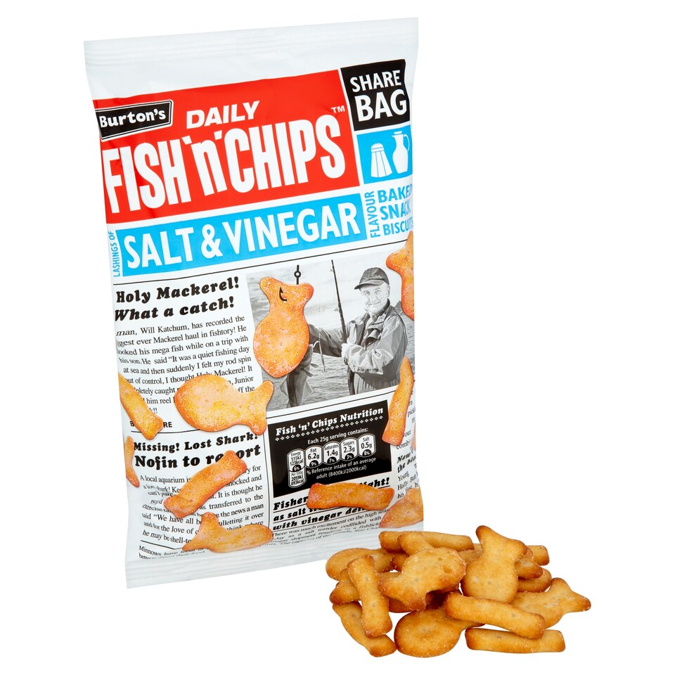image 1 of Burtons Fish and Chips 125g