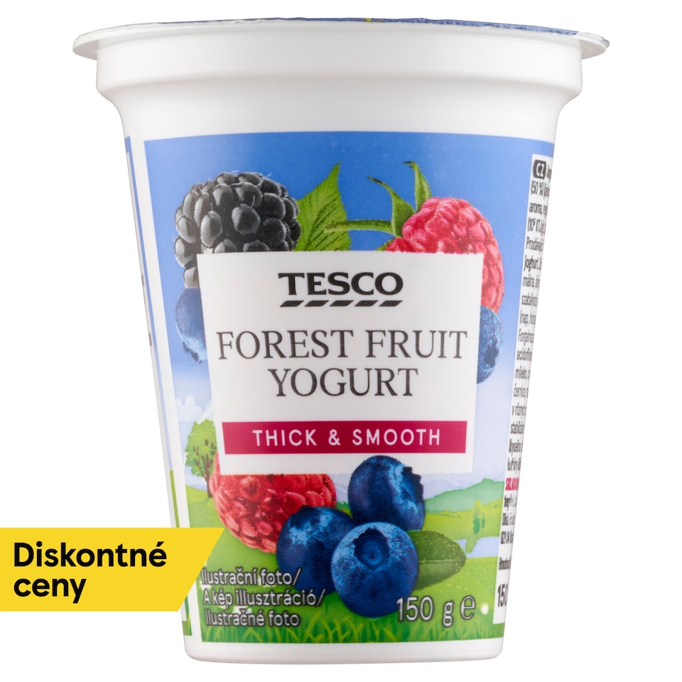 Tesco Jogurt s lesným ovocím 150 g