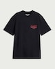 image 4 of Coca-Cola Pure Cotton Football T-Shirt in Black