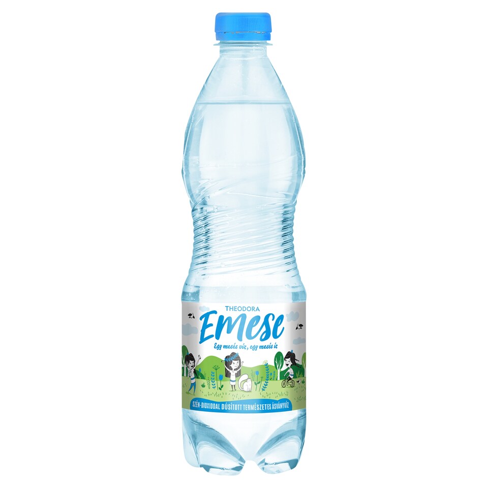 Theodora Emese szén-dioxiddal dúsított természetes ásványvíz 500 ml