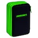 image 2 of Minecraft Jumbo Triple Pencil Case with Equipment 