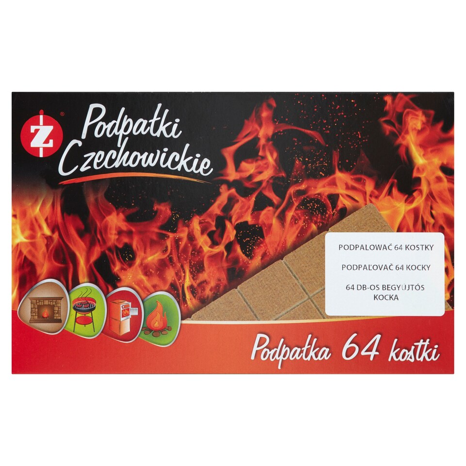 Podpaľovač 64 kociek