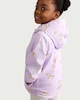 image 3 of F&F Girls Unicorn Print Raincoat in Lilac