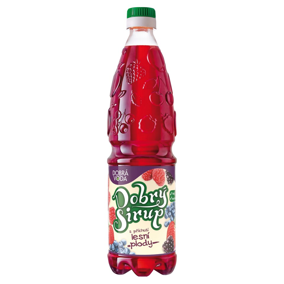 Dobrá voda Good Syrup with Forest Fruit Flavour 0.7L