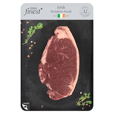 Tesco Finest Irish Striploin Steak