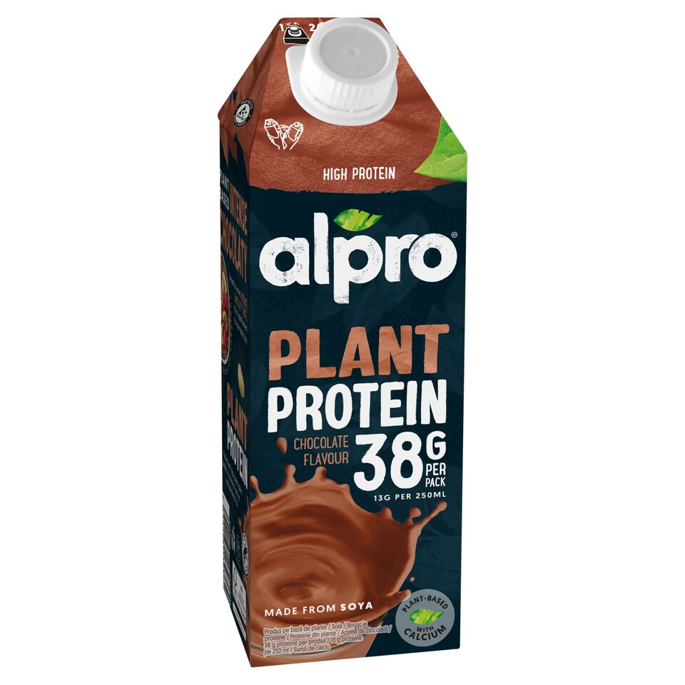 image 1 of Alpro Plant Protein Soy Drink with Chocolate Flavour 750ml