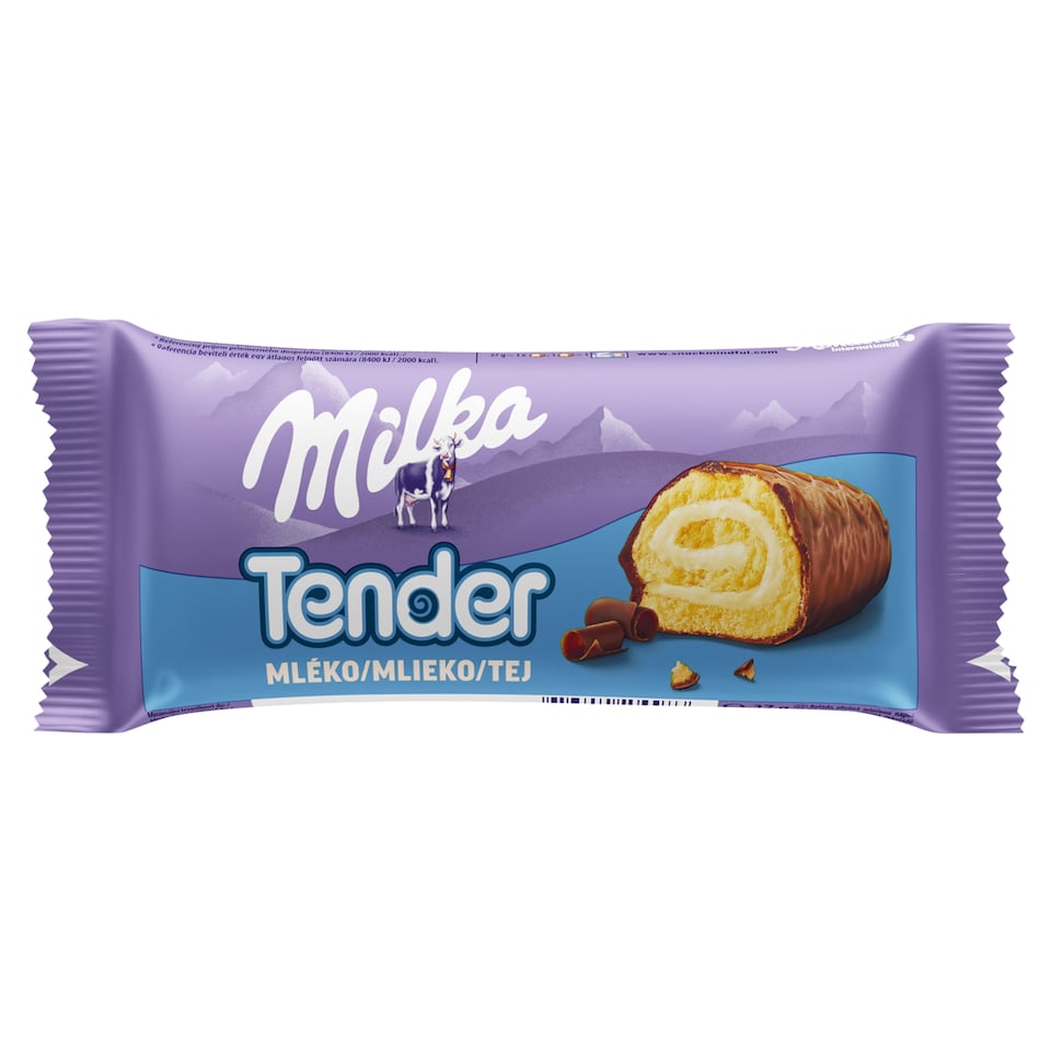Milka Tender jemné pečivo mliečna náplň 37 g