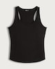 image 4 of F&F Active Quick Dry Racerback Vest in Black