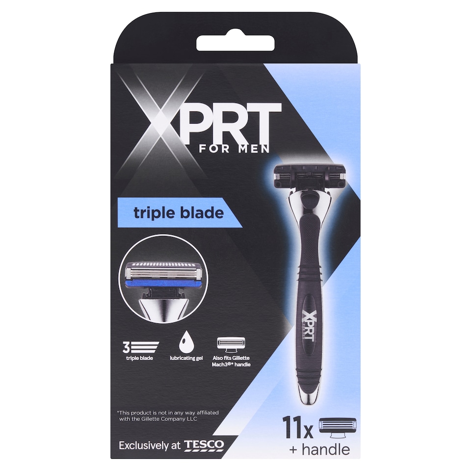 Xprt. For Men Triple Blade Rzr+ 11 Refills