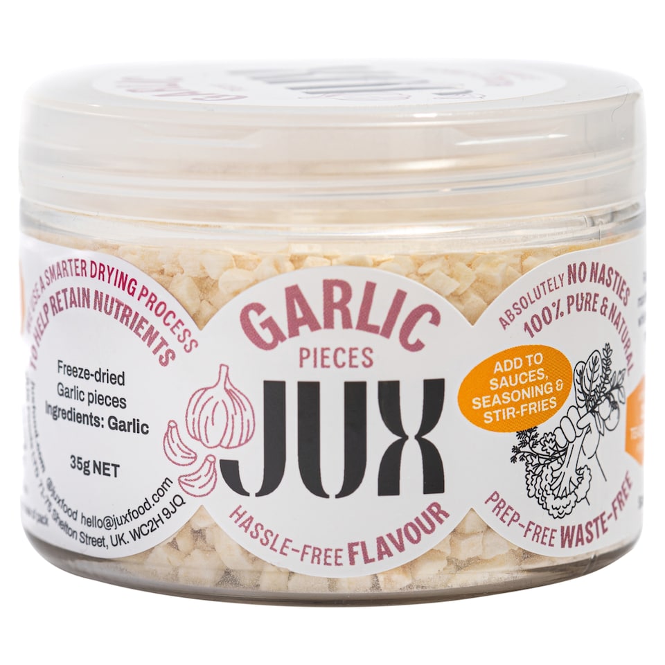 JUX Food Freeze-Dried Garlic Pieces 35g