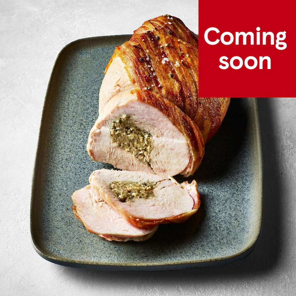 24. Tesco Pork, Sage & Onion Stuffed Turkey Breast Joint 1.17kg (Serves 6)
