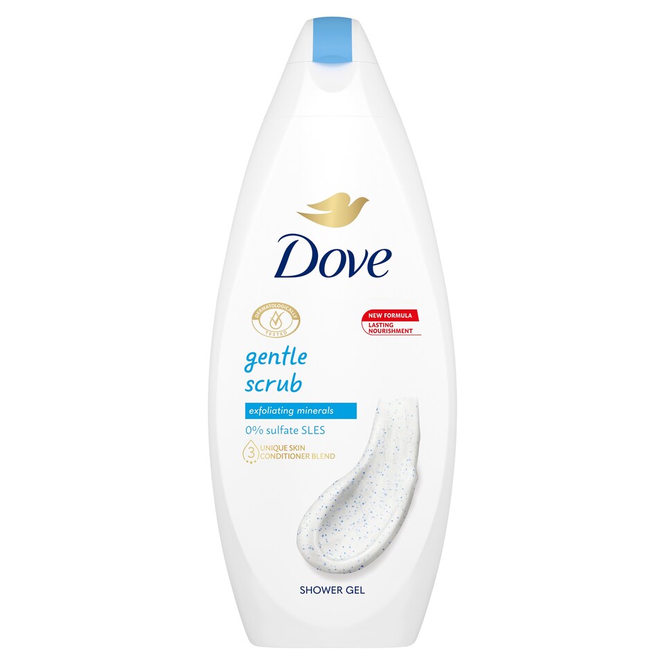 Dove Gentle Scrub krémtusfürdő 250 ml