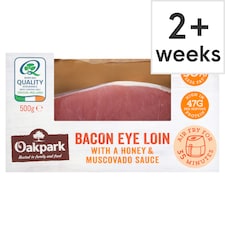 Oakpark Bacon Eyeloin Joint with a Honey& Muscovado Sauce 500g