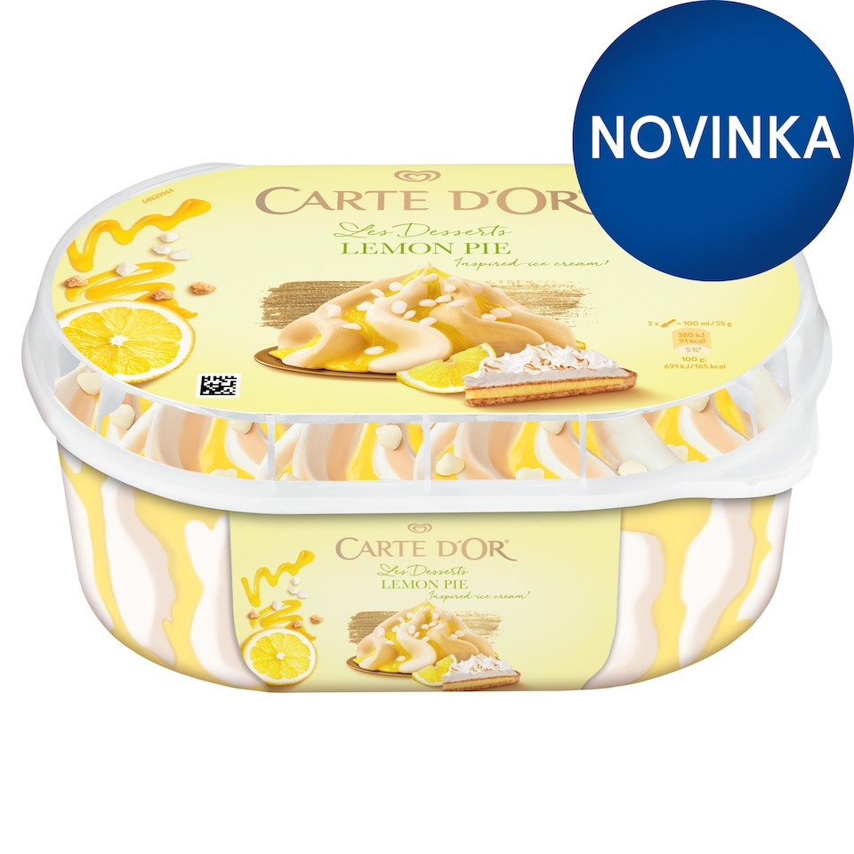 Carte D'Or Les Desserts Lemon Pie 825 ml