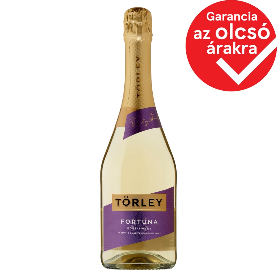 Törley Fortuna édes, illatos minőségi pezsgő 11% 0,75 l
